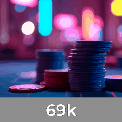 69k: Jogos de Slots - Gigantescos Prêmios, Mesa ao Vivo - Experiência Imersiva e Roleta - Máxima Emoção para Brasileiros
